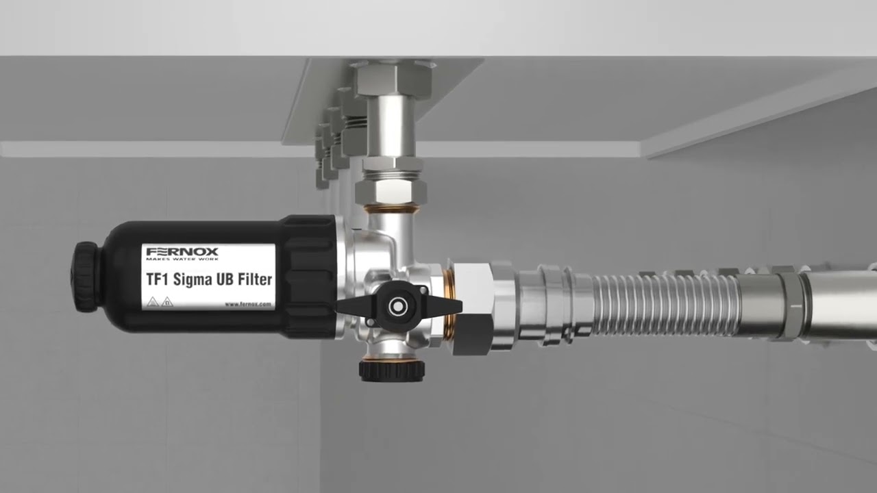 Fernox TF1 Sigma UB Filter - filtr magnetyczny do montażu pod kotłem Centralnego Ogrzewania