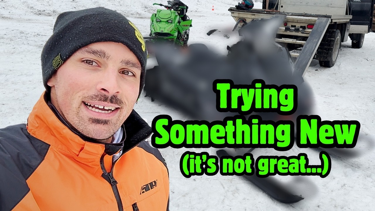 Обновление снегохода Ski-Doo и мы пробуем что-то новое