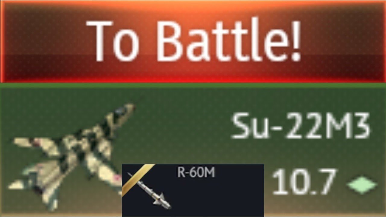 The Su-22M3 has been upgraded with the new R-60MK missile.