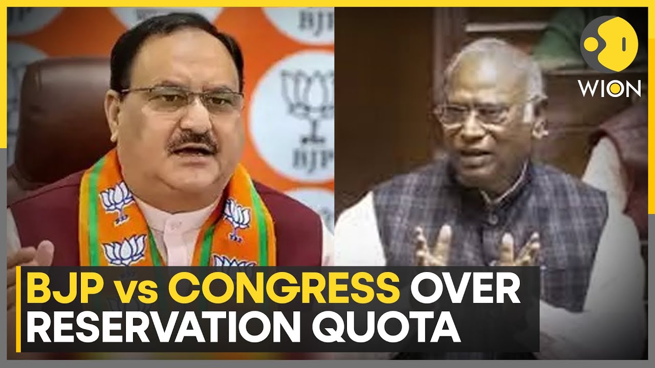 India: BJP vs Congress Clash Over Reservation, Constitution Change Claim | World News | WION