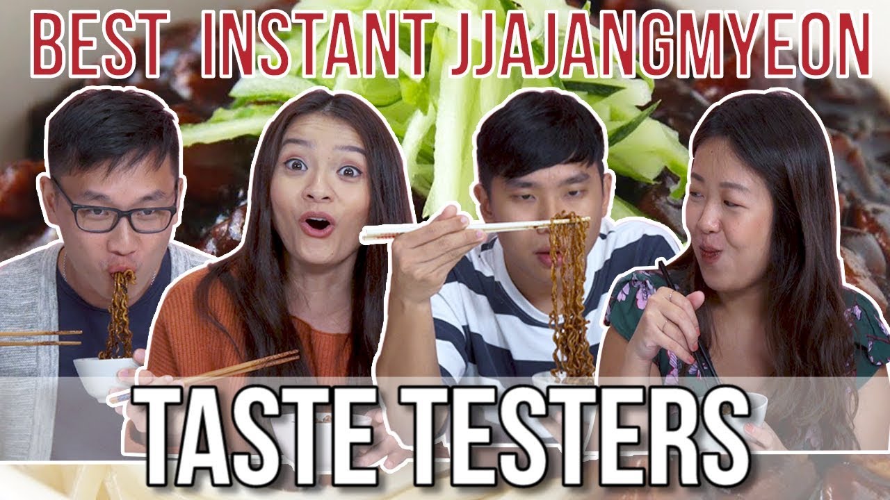 Best Jjajangmyeon Instant Noodles | Taste Testers | EP 82