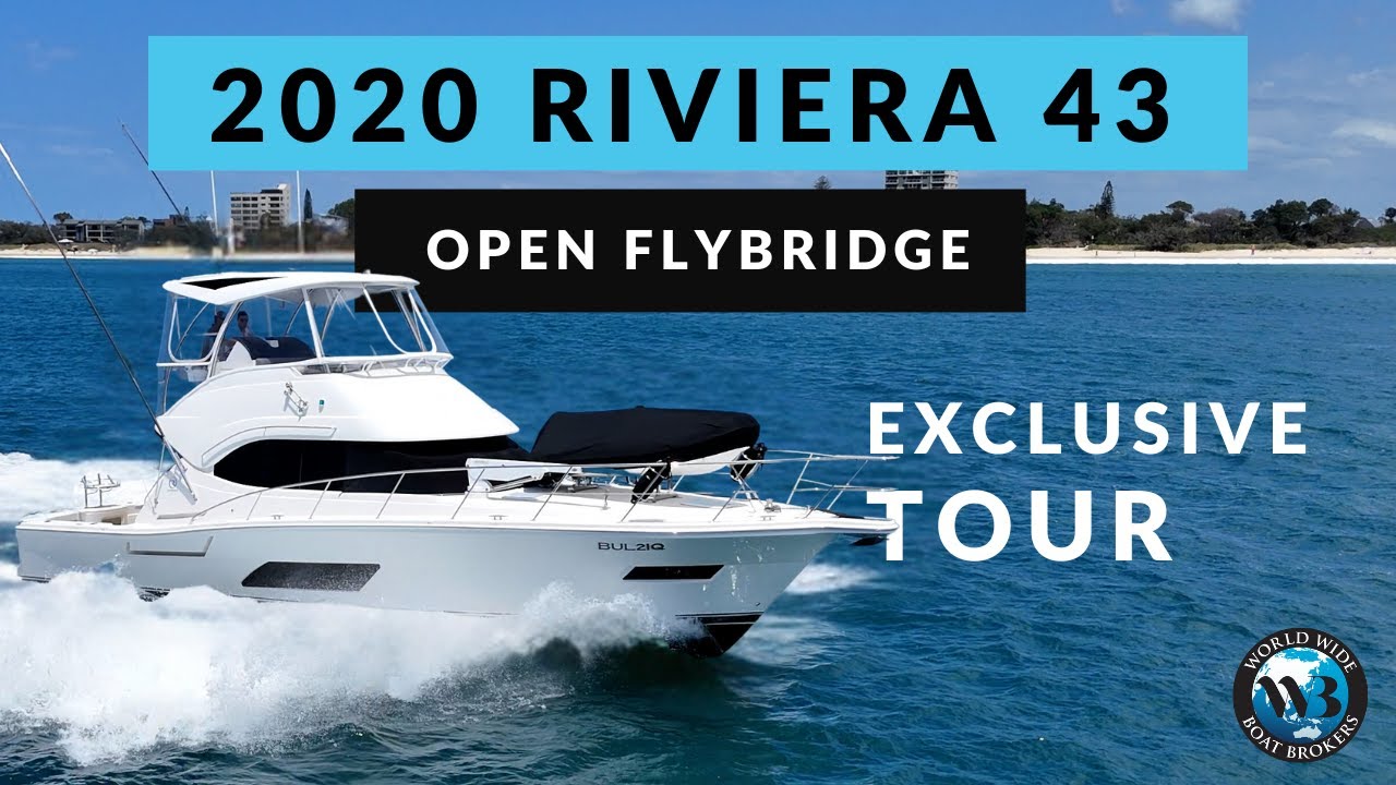 Exclusive Full Tour inside a $1.19m Riviera 43 Open Flybridge - For Sale