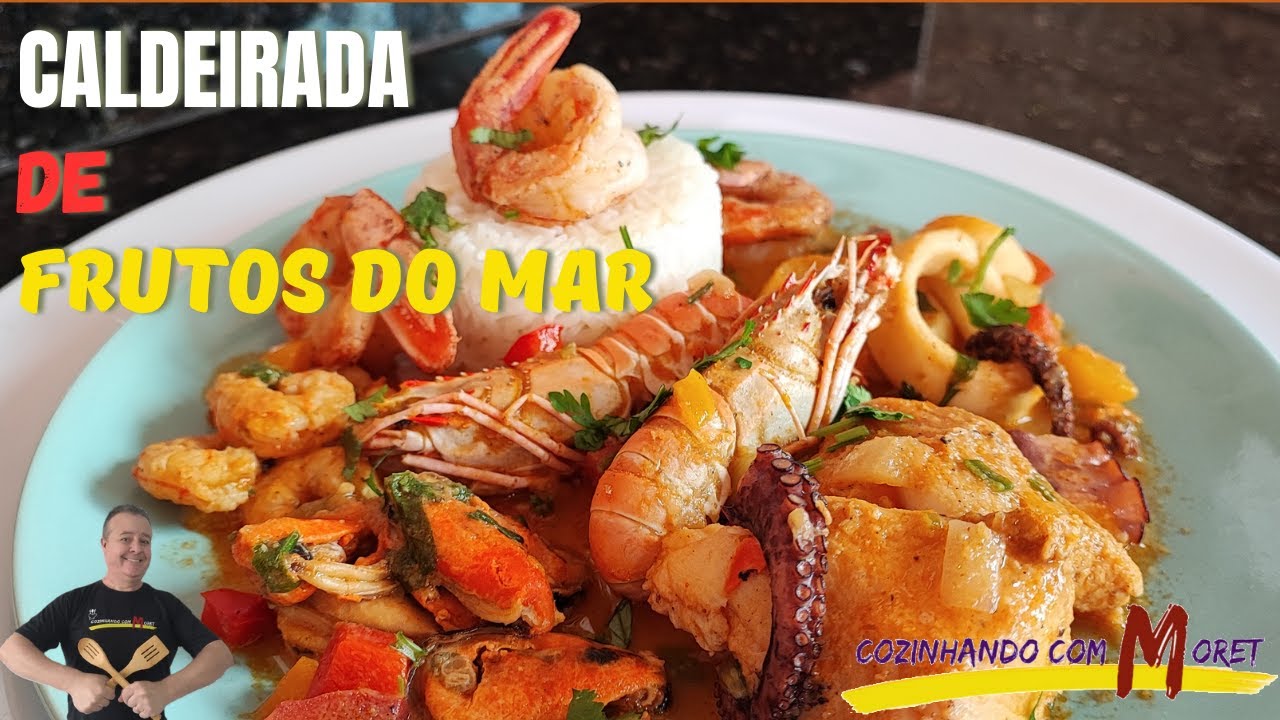 Receita de Como Fazer Caldeirada de Frutos do Mar