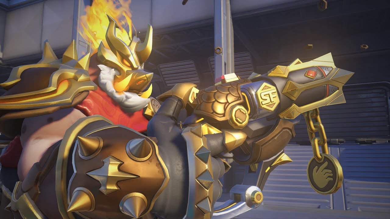 Roadhog's Scrapped! Highlight Intro with Assorted Skins