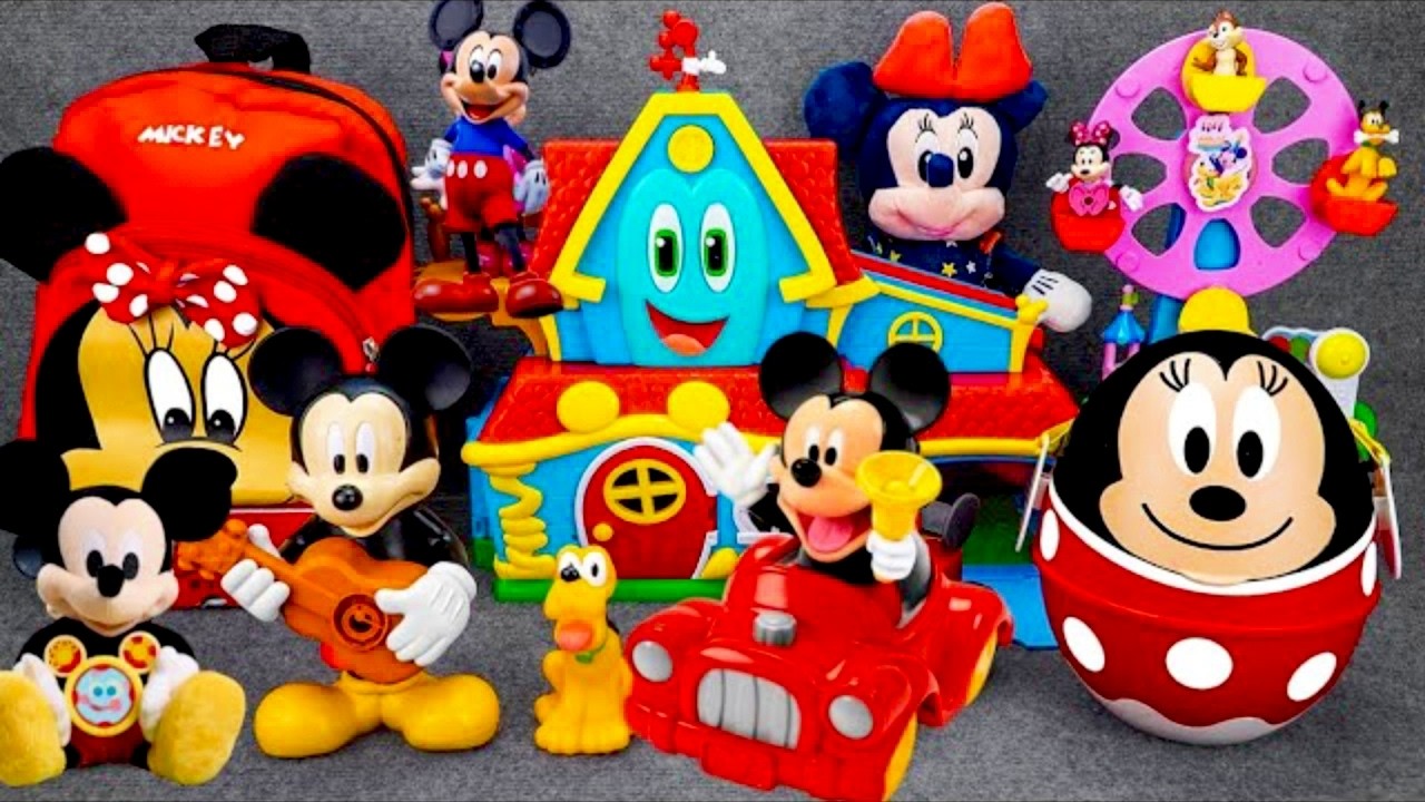 10 Minutes Satisfying Unboxing with Disney Mickey Mouse Jumbo Funhouse | Review toys ASMR