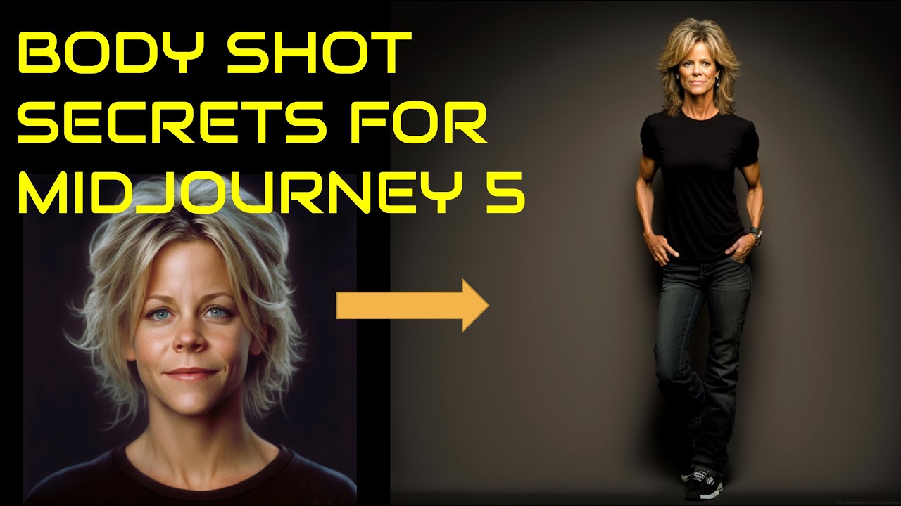 Body Shot Secrets for Midjourney 5 : Prompts for Character Shots