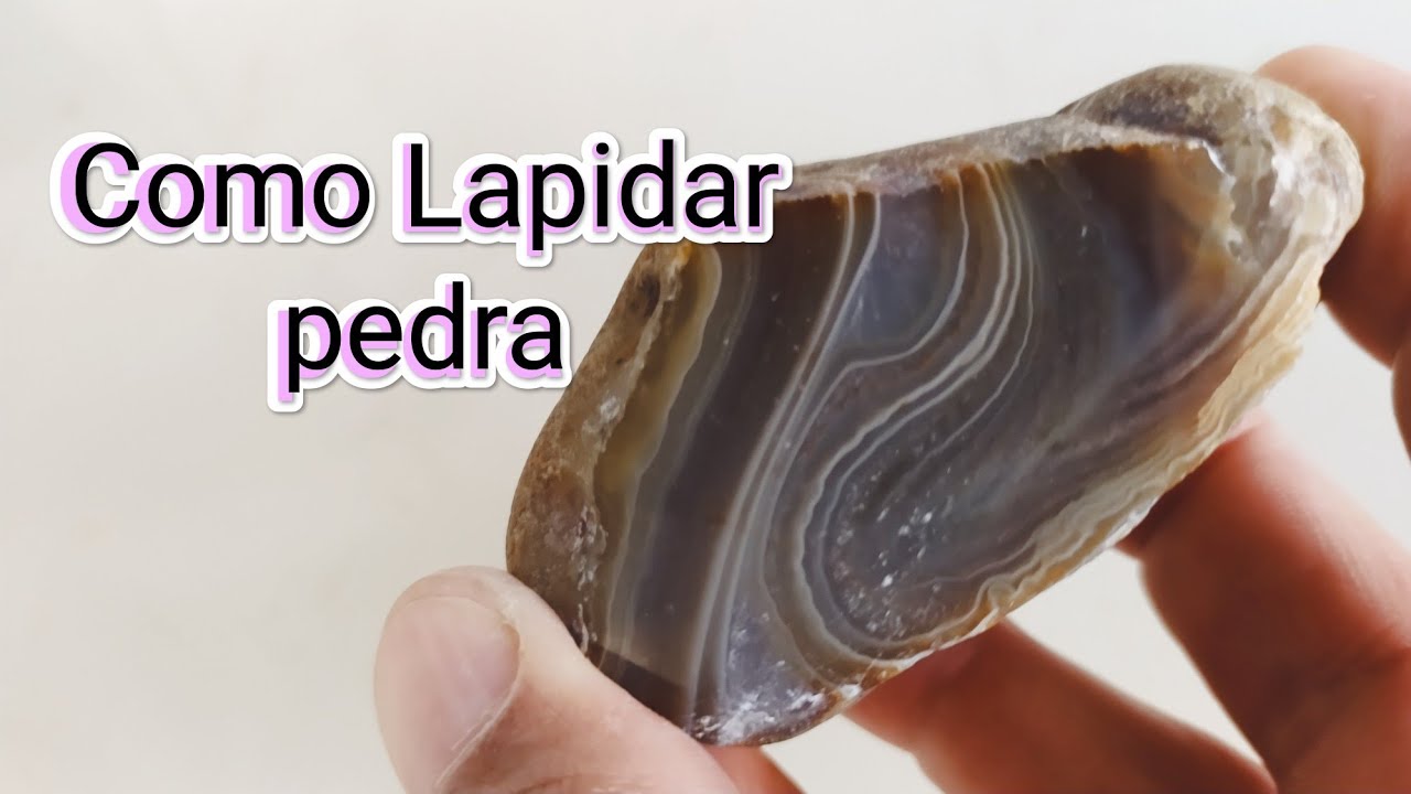 Veja como é a lapidação de uma pedra