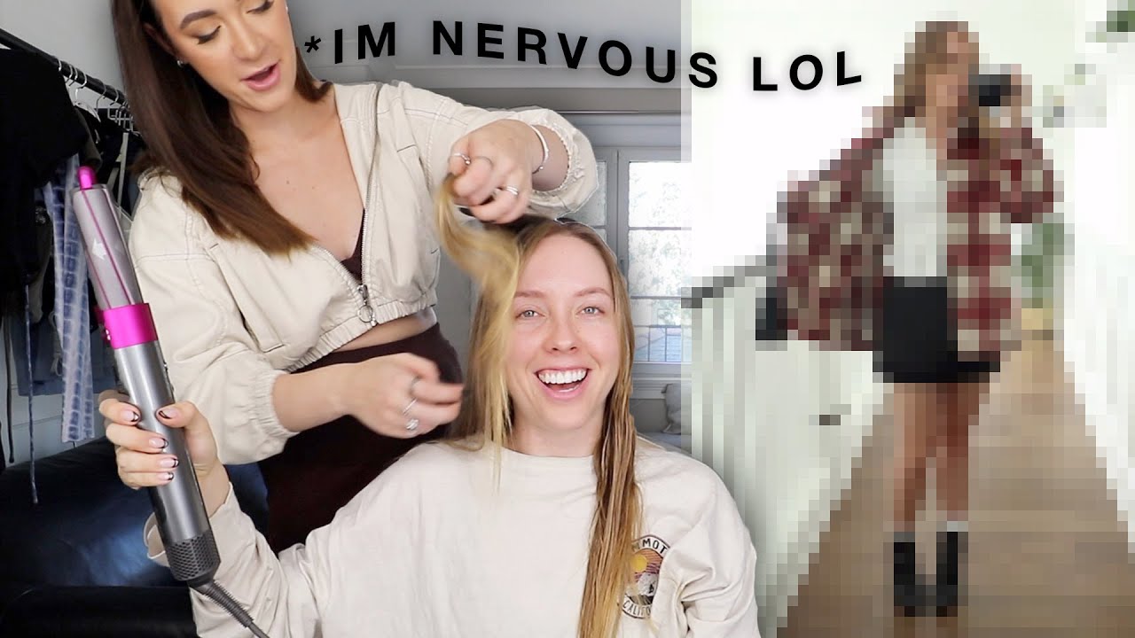 Letting My Sister Give Me A Makeover! The before and after are UNREAL!