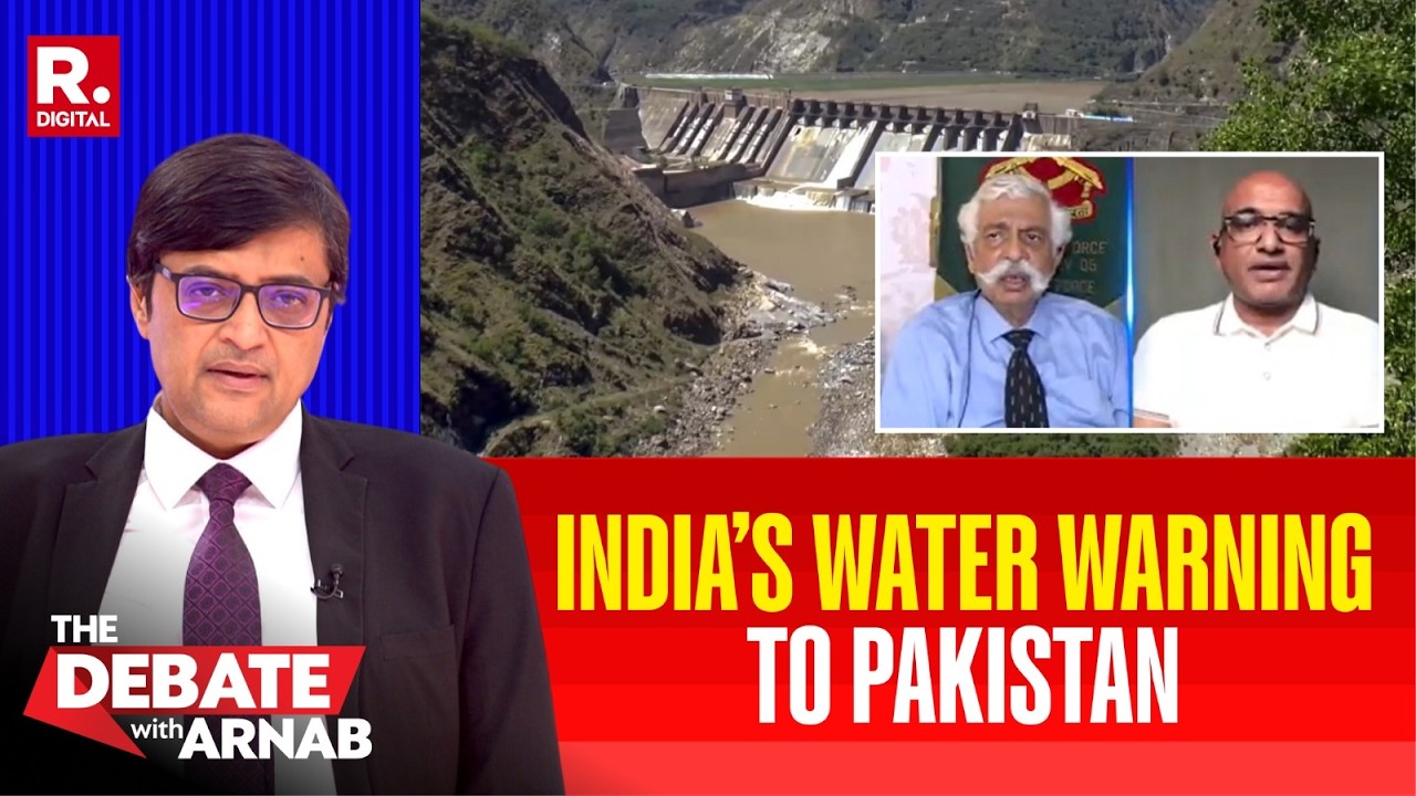 Indus Waters Face-Off: What Major General GD Bakshi (Retd) Said, How Pak's Raja Faisal Responded