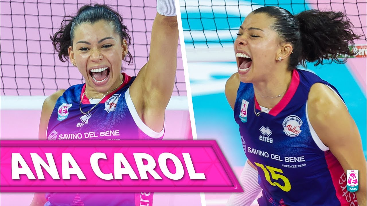 ANA CAROLINA DA SILVA, all points in Scandicci in SerieA 2024/25 | Lega Volley Femminile