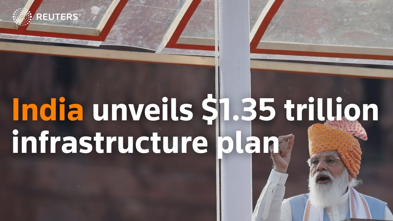 Modi says India will soon unveil $1.35 trillion infrastructure plan
