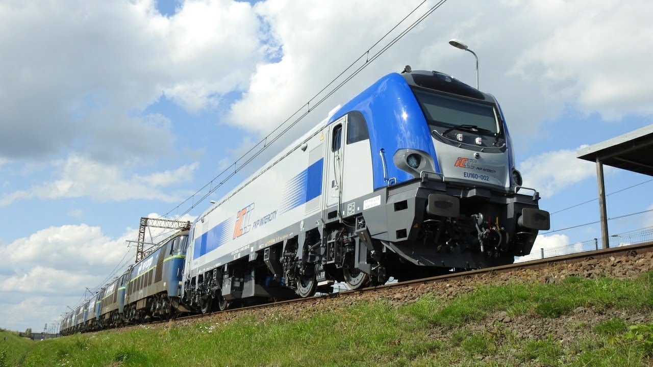 Testy Griffina EU160-002 dla PKP Intercity na torze doświadczalnym. +RP1