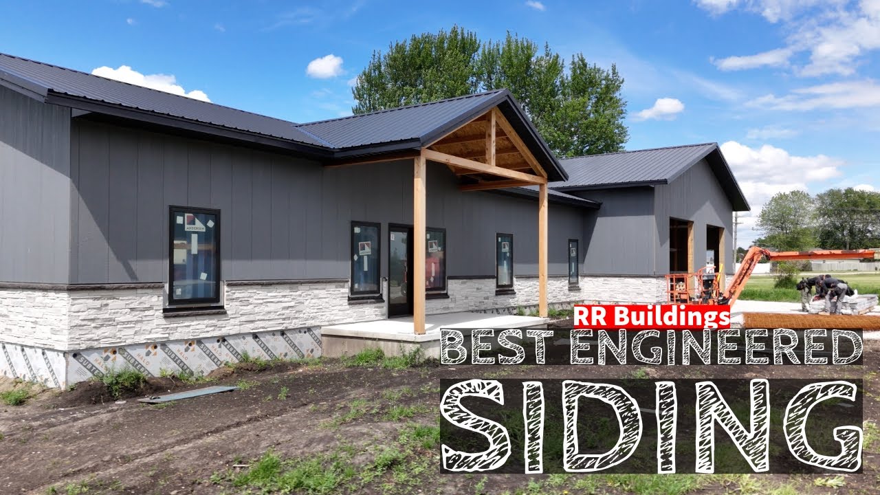 Installing LP Smartside Engineered wood Siding on the Modest House 24