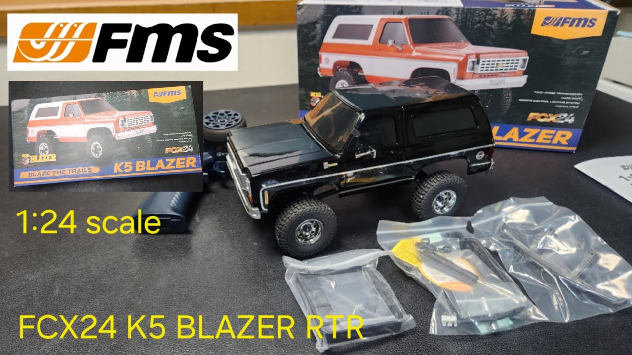 FMS 1/24 Scale FCX24 K5 BLAZER RTR