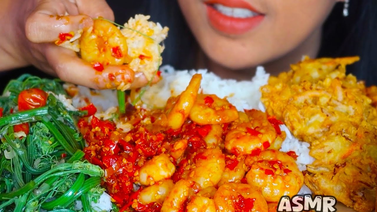 ASMR SAMBAL UDANG ||PEOPLE EATING FOOD SPICY ASMR ||MUKBANG INDONESIA #ASMR #asmrsounds #asmrvideo