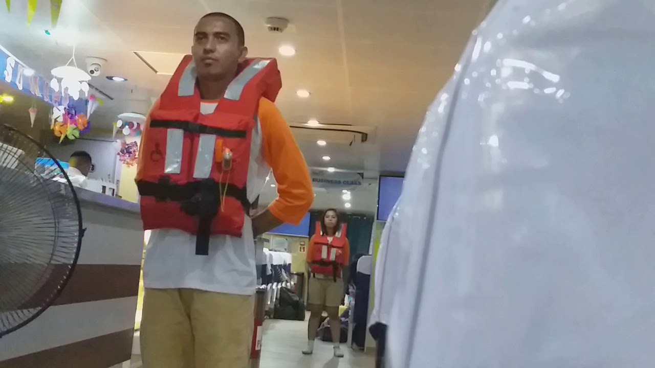 Donning of Life Jackets | Fastcat