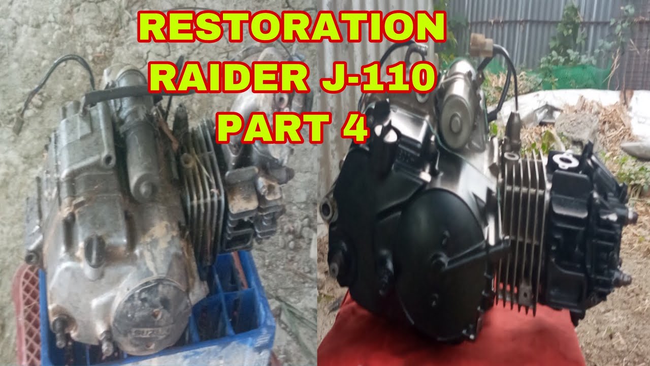 Raider j 110 Restoration | Engine rebuild | Part 4