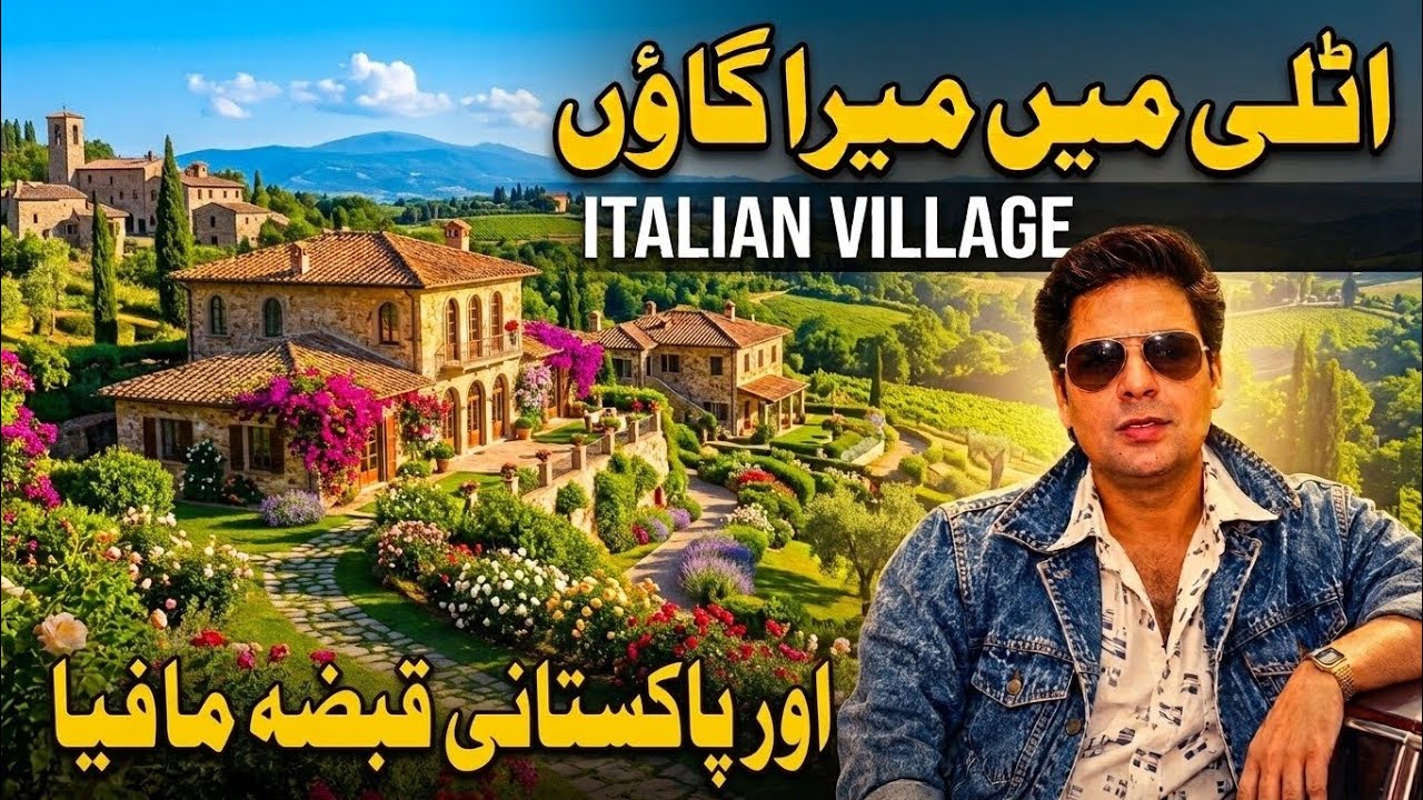 Italy mein mera ghaon or pakistani qabza mafia | Beautiful Italian Village lifestyle 