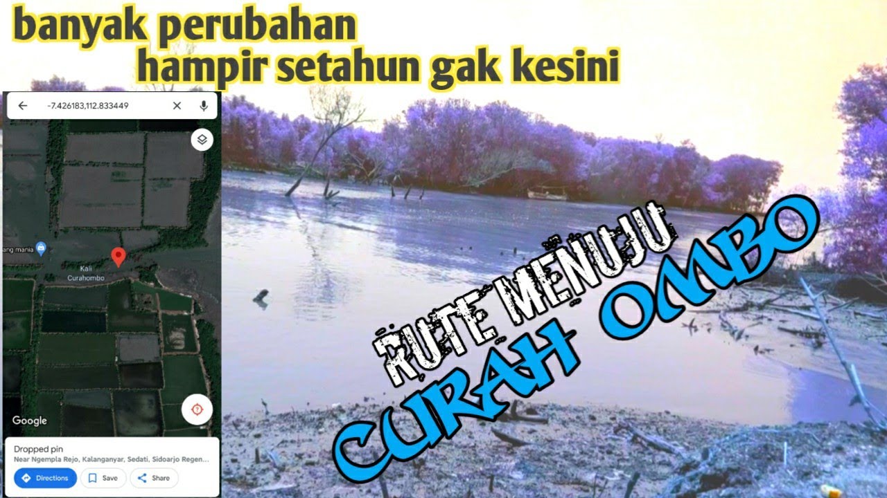 RUTE/JALAN MENUJU CURAH OMBO ‖KALANG ANYAR SIDOARJO #MASTIRTO #SARANGSEMBILANG