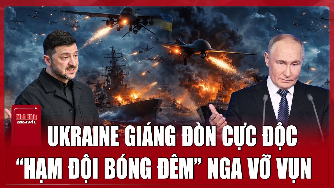 Thời sự Quốc tế s&aacute;ng 21/12: Ukraine triển khai điều chưa từng c&oacute; tiền lệ v&agrave;o Nga ở Địa Trung Hải