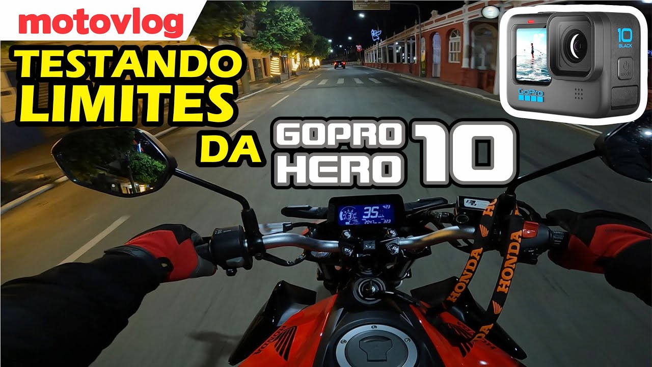 TESTANDO GOPRO HERO 10 EM 2024 NO ESCURO E AMANHECER QUALIDADE PROFISSIONAL