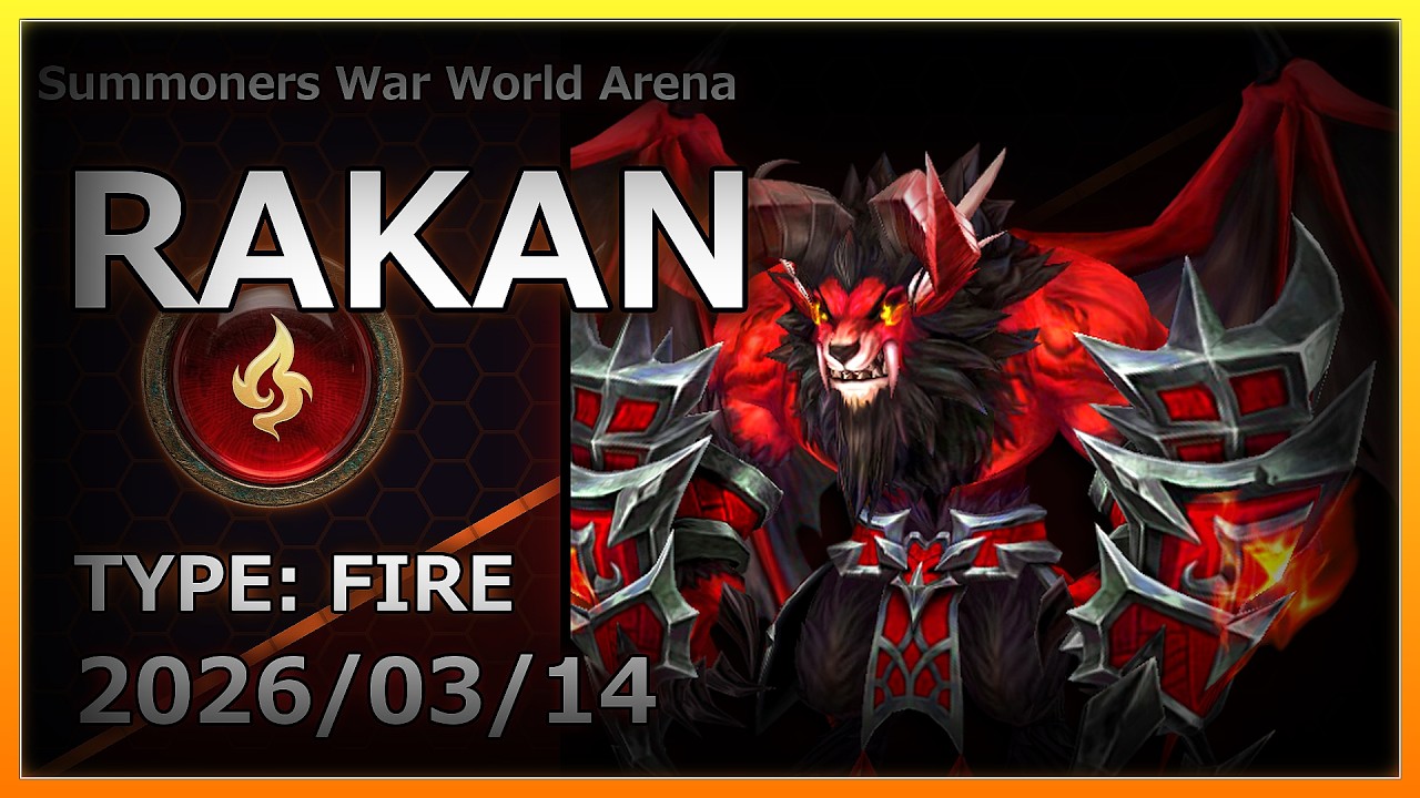 【Summoners War】RTA | Fire | Rakan | ラカン | 【#サマナーズウォー】