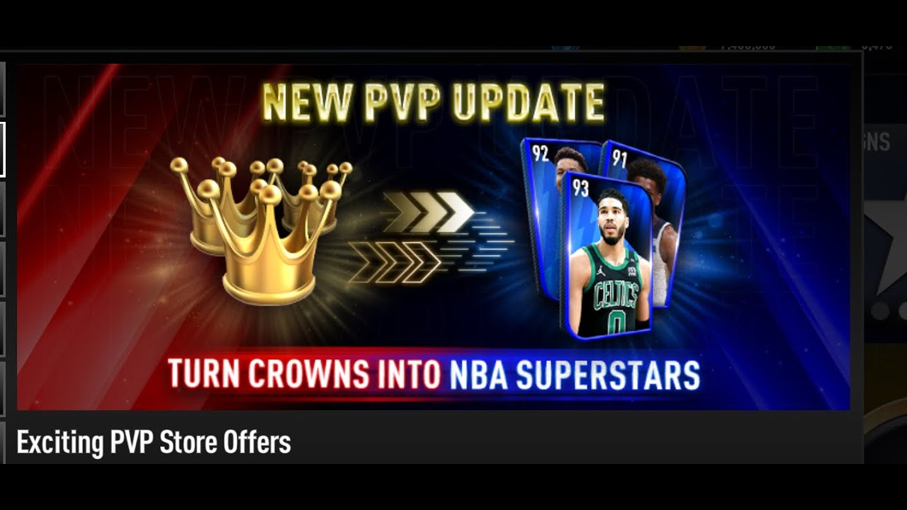 NEW PVP UPDATE IN NBA LIVE MOBILE SEASON 9!
