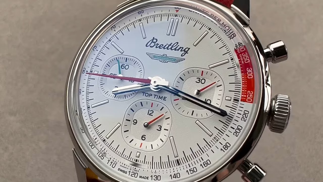 Обзор часов Breitling Top Time B01 Ford Thunderbird AB01766A1A1X1 2023 года