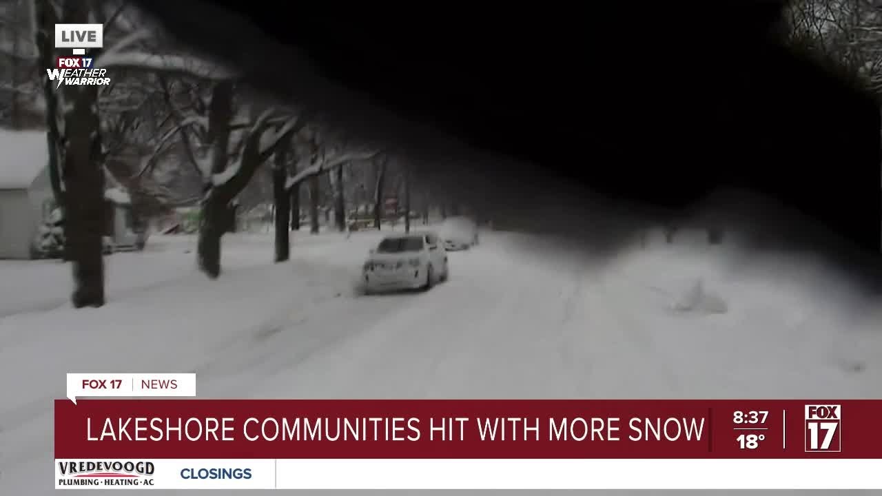 Elliot Grandia discusses Muskegon Country road conditions on 12.2.25