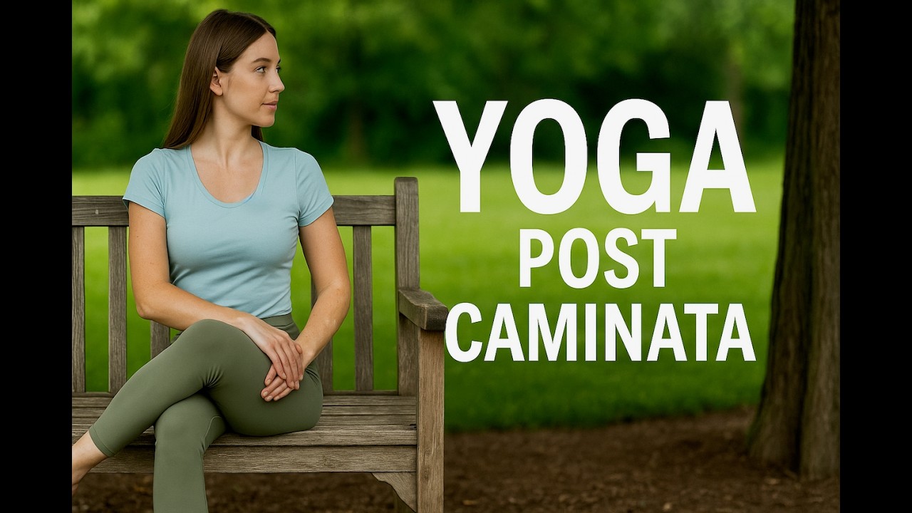 Recuperación activa con Yoga suave tras tu caminata.