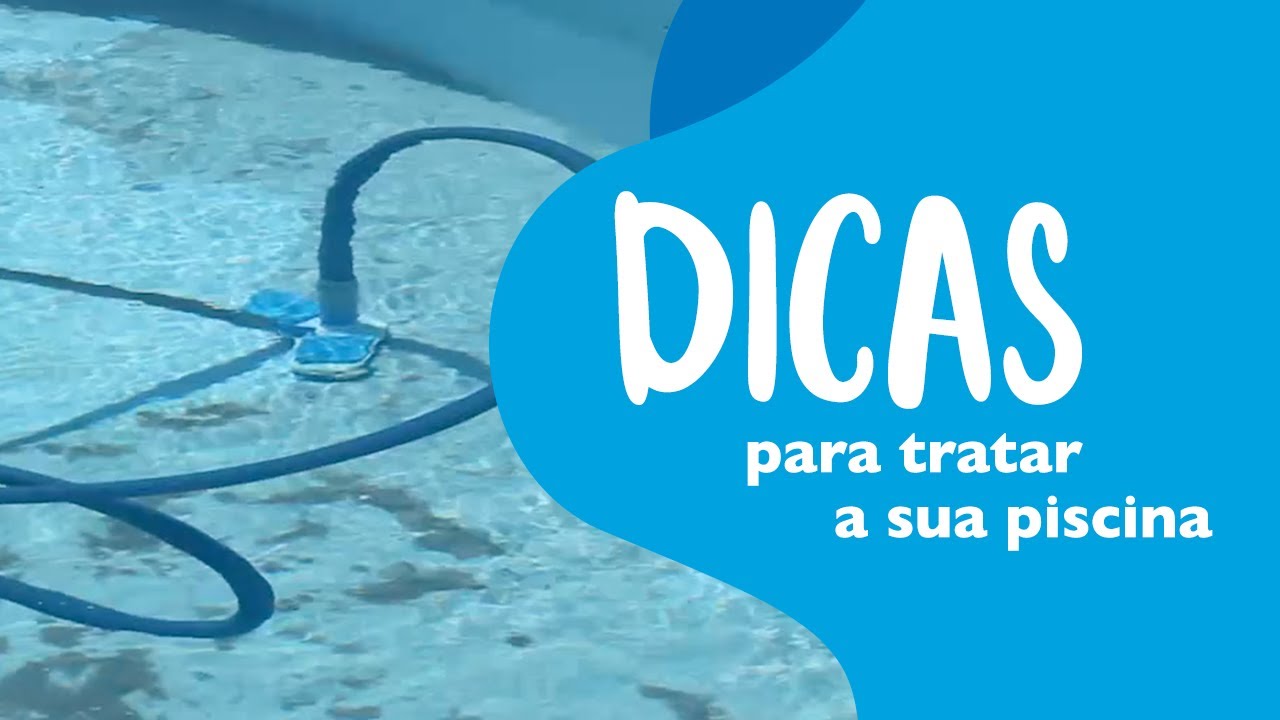Dicas para tratar a água da piscina