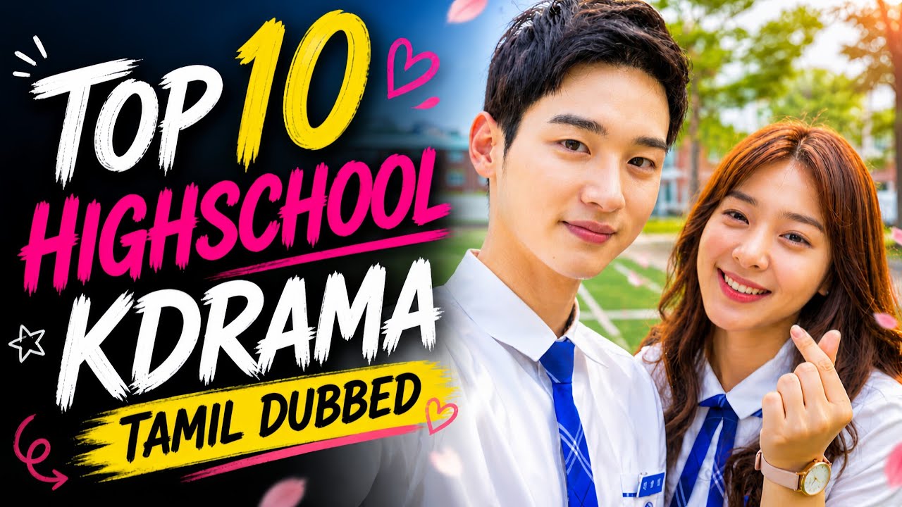 Top 10 High School Korean Dramas Tamil Dubbed on MX Player 🎒 | K-Dramas Explained in Tamil
