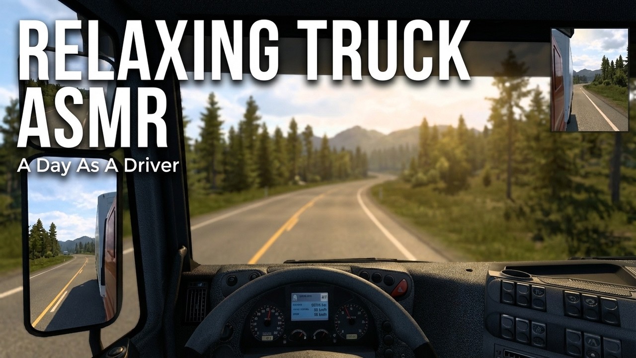 ETS 2 |  Detailed Engine ASMR | Perfect for Relaxation | Nordic Horizons
