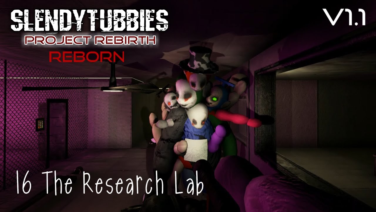 Slendytubbies: Project Rebirth Reborn 1.1 - The Research Lab |16|