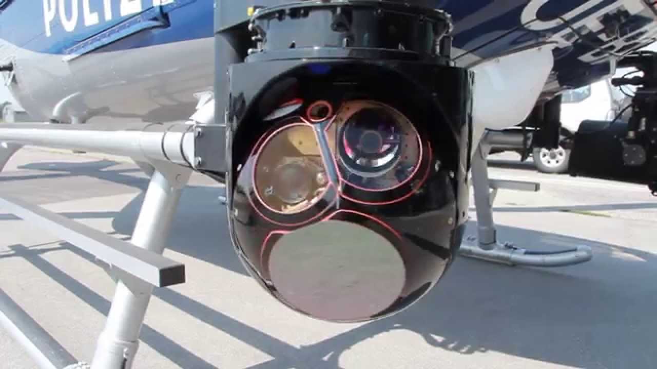 Der FLIR-Helikopter der Polizei im Detail