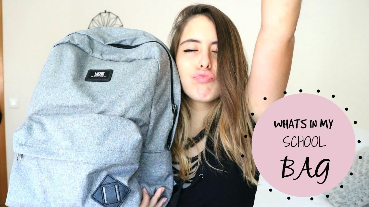 Qué llevo en mi Mochila de clase!  |  MaybeYes.