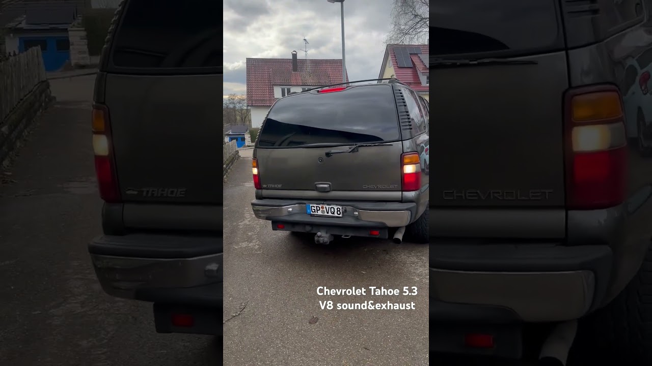 Chevrolet Tahoo 4x4 5.3 V8 Sound & Exhaust #automobile #usa #uscar #v8 #chevrolet #tahoe #exhaust