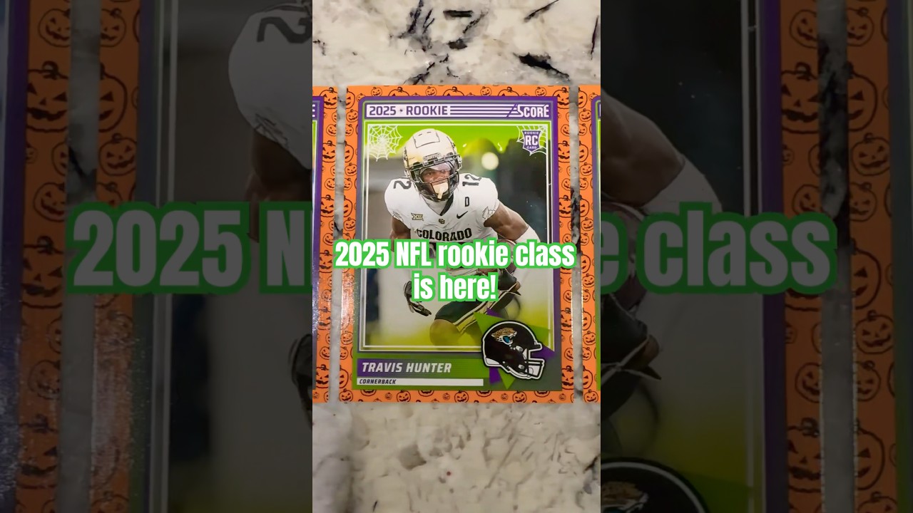 2025 Score A Treat Football! Rookie Numbered Parallel Pulled! #sportscards #panini
