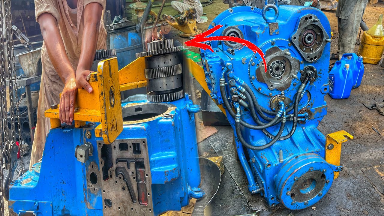Rebuilding XCMG Motor Grader ZF Transmission | Amazing Restoration skills
