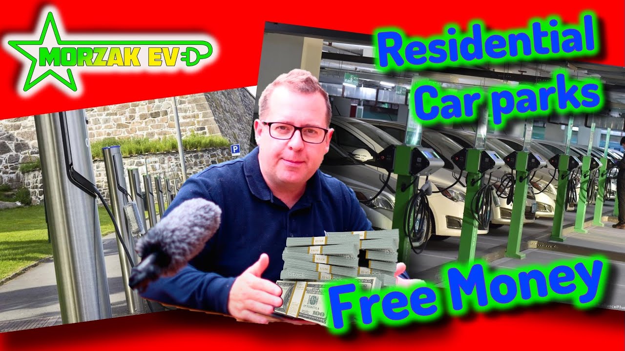 Residential Carparks Get money towards EV charge points