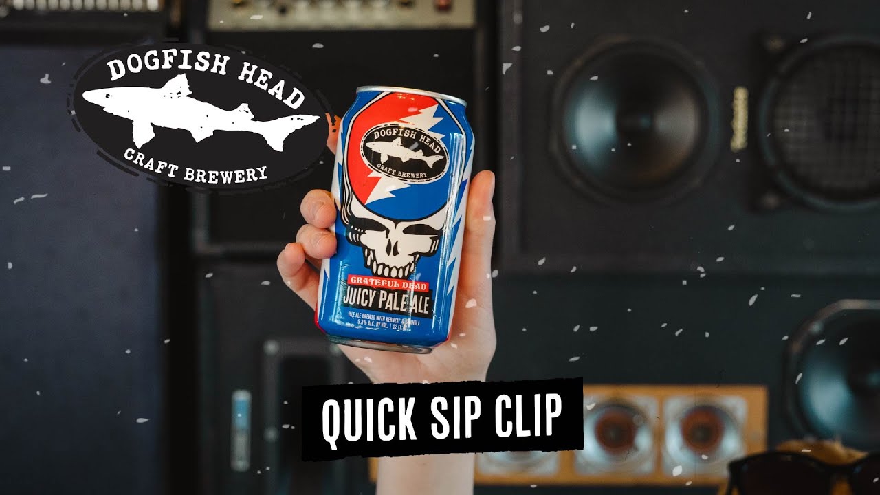 Dogfish Head Quick Sip Clip: Grateful Dead Juicy Pale Ale