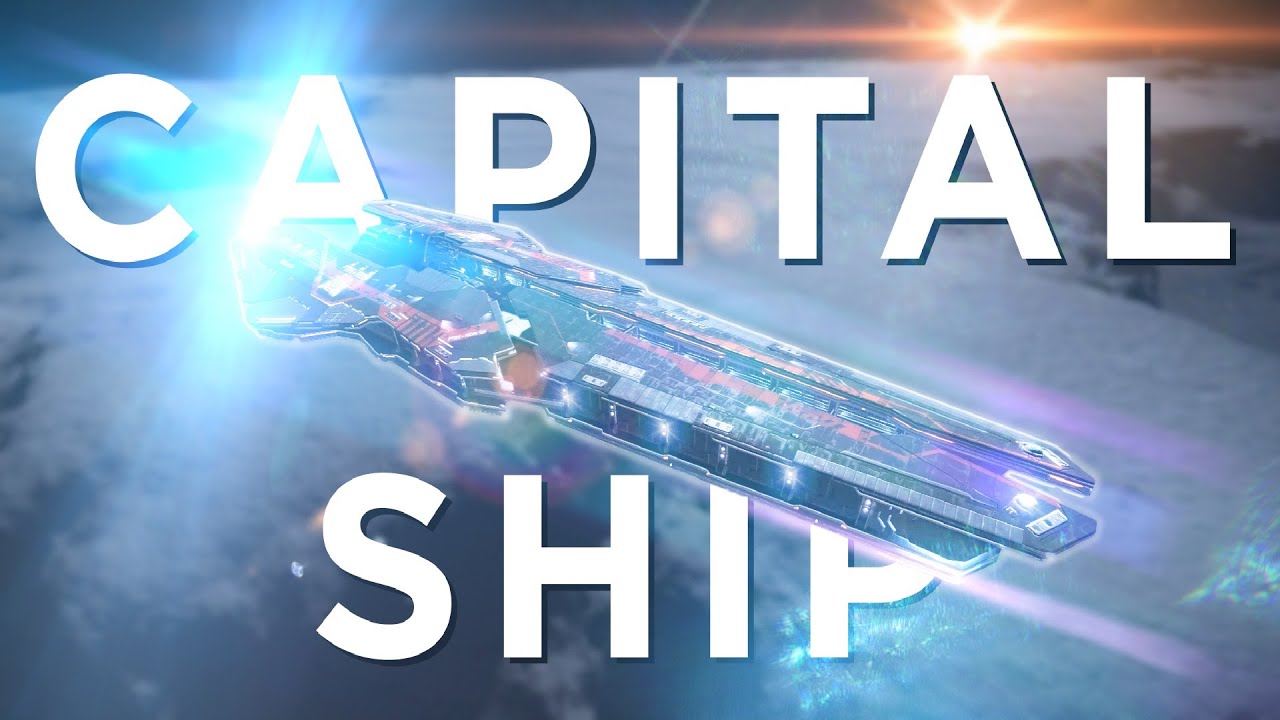 Capital Class Signature Detected - Elite Dangerous [ENHANCED GRAPHICS] - Capital Ship Encounter!)