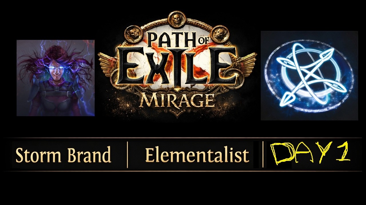 [POE 3.28] Day 1 Recap Elementalist Storm Brand