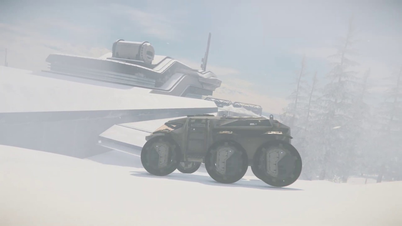 Driving On MicroTech in a Ursa Rover : Star Citizen