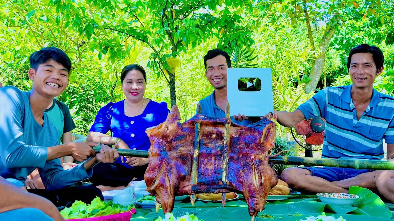 Quây Heo Rừng Ăn Mừng Nút Bạc l# Săn Bắt Rừng Tràm
