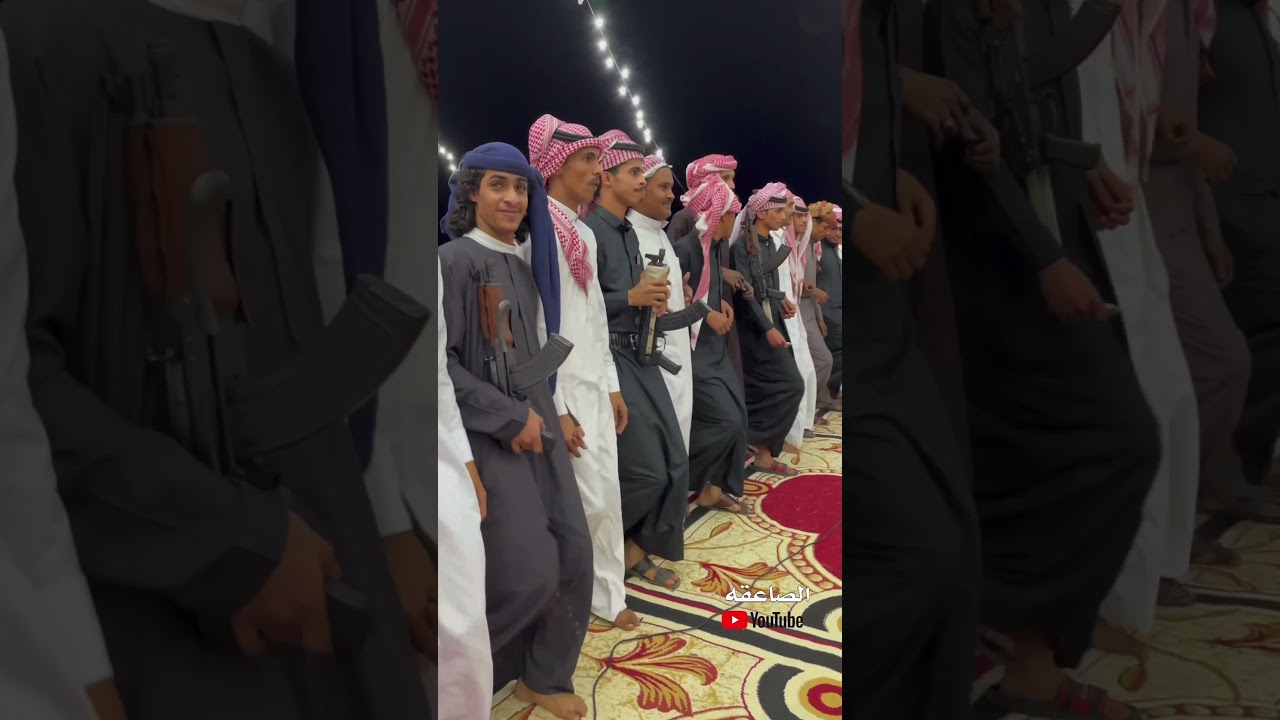 تعشير في حفل مشعل مطار الجحدلي _ عواها