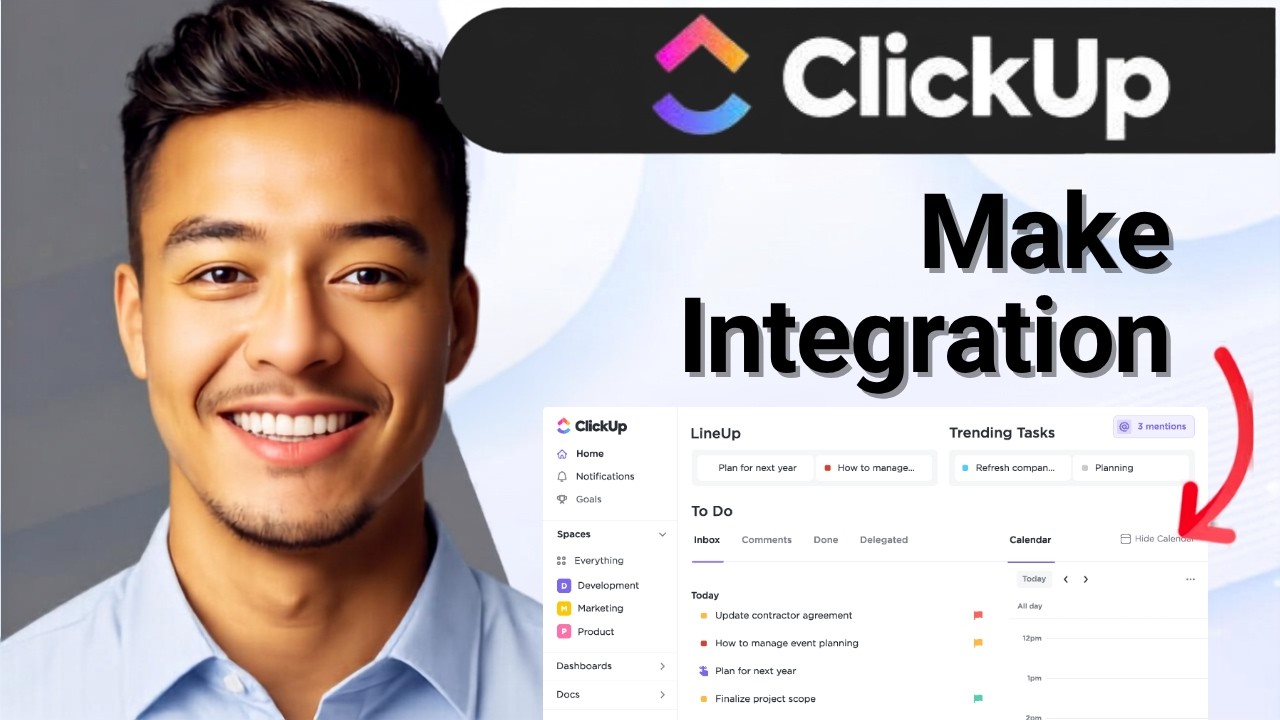 Как использовать Make (ранее Integromat) и ClickUp