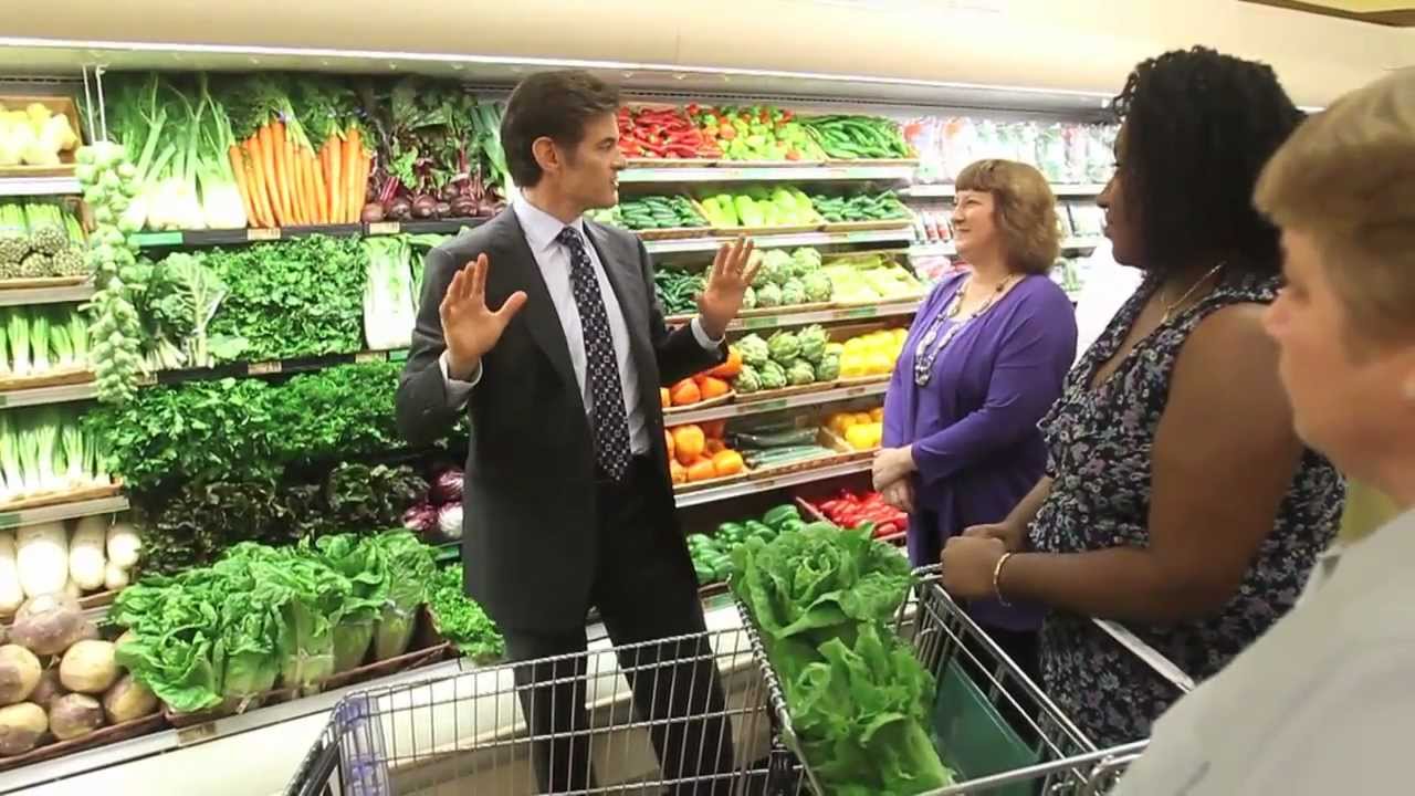 Dr. Oz shares healthy grocery shopping tips
