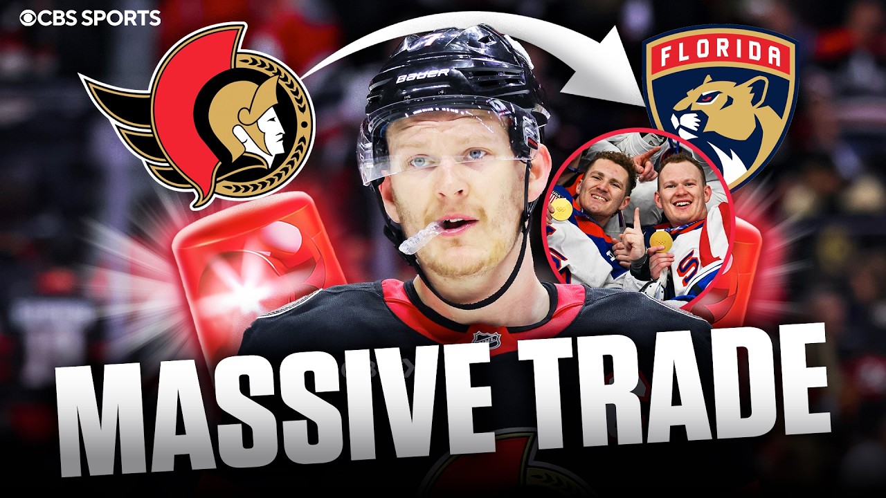Brady Tkachuk traded to Panthers, joins brother in BLOCKBUSTER deal | Instant Reaction