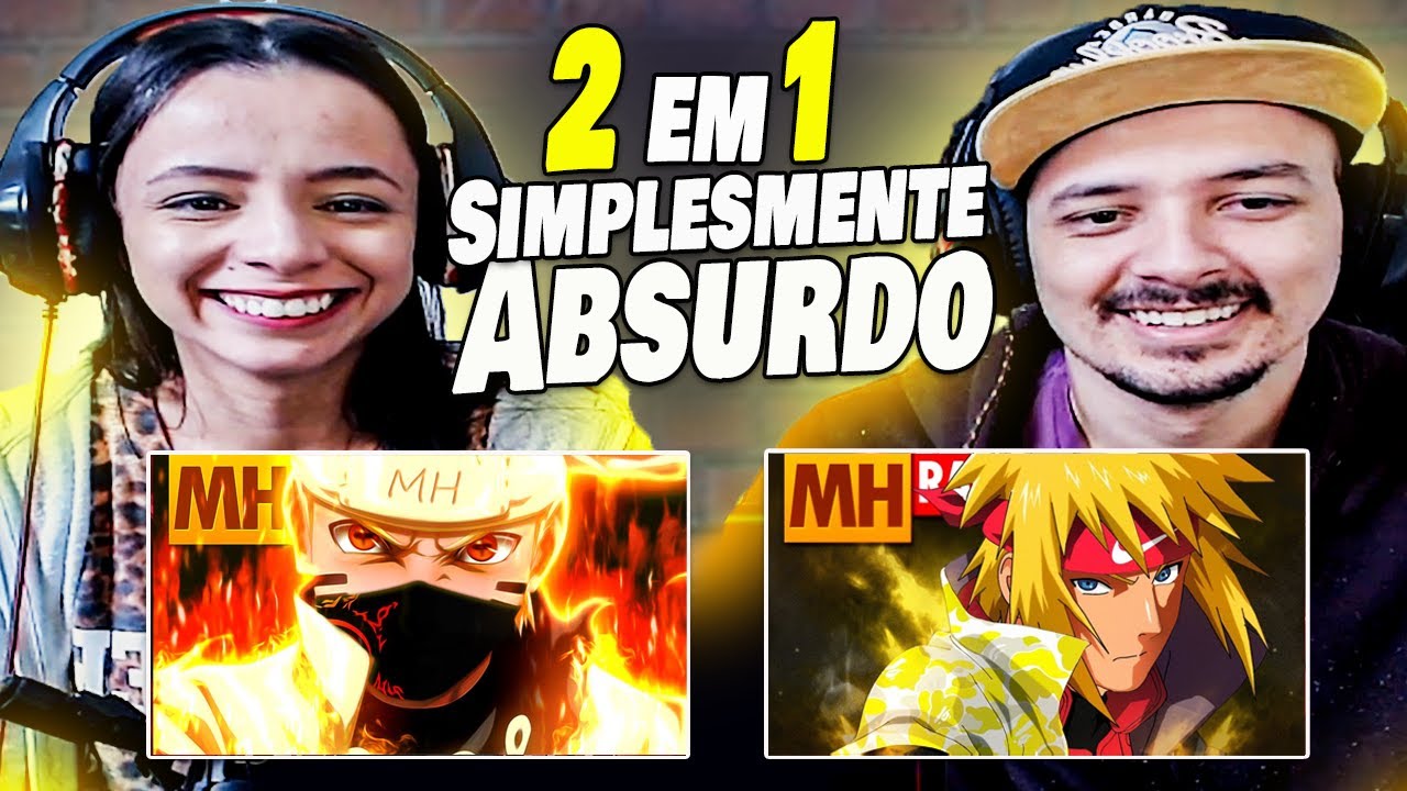 Tipo Narutin 🍜 e Tipo Minato ⚡️ // MHRAP // React Wallzitu e Camila França